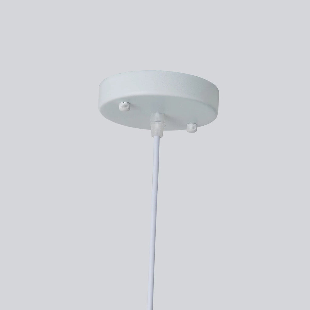 24 Inch Bevis 3-Light White Wabi-sabi Island Pendant Light