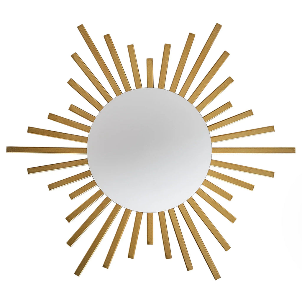 18 Inch Iris 1-Light Golden Semi-Flush Mount Ceiling Light
