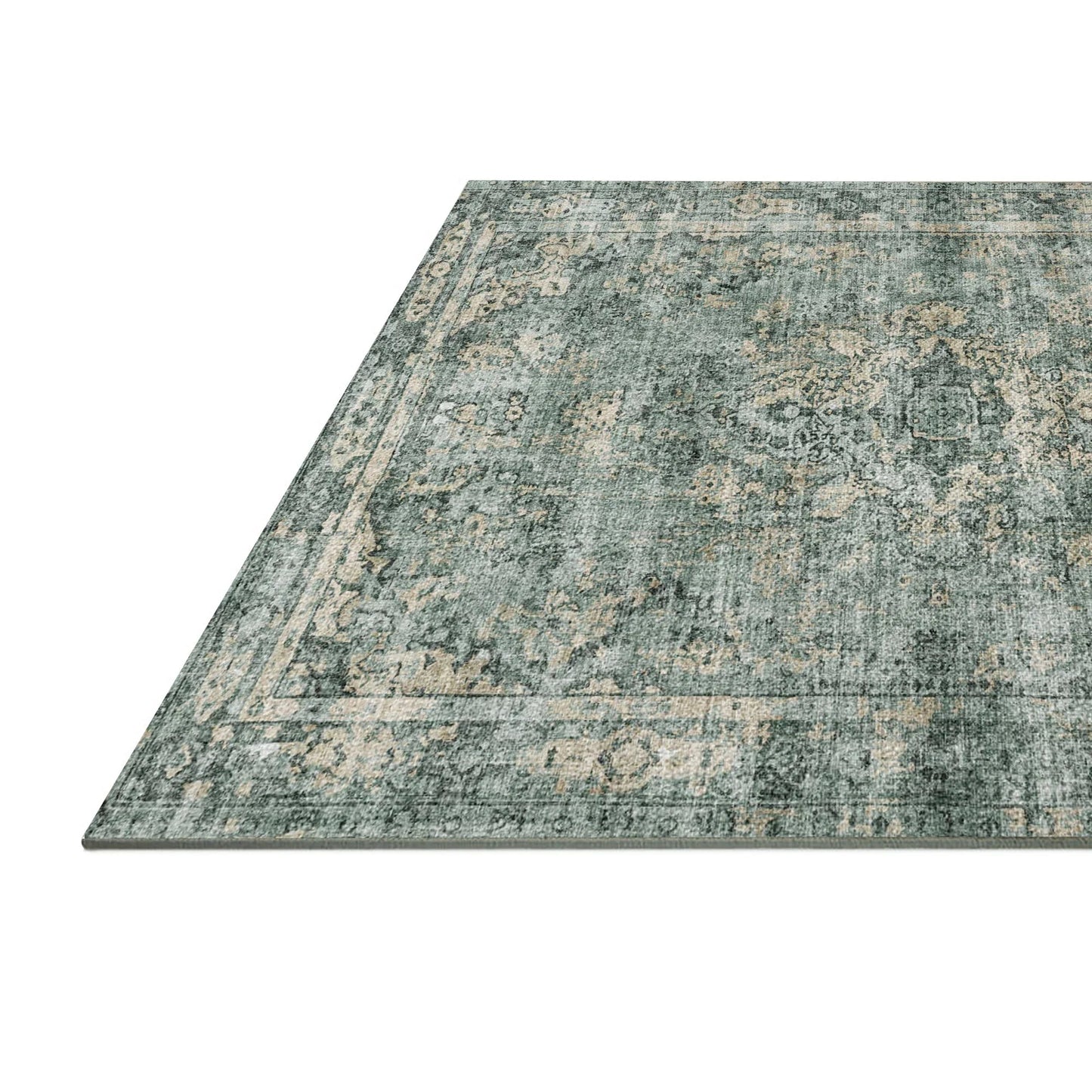 7ft x 5ft Vintage Indoor Non-Slip Washable Large  Area Rugs for Bedroom Living Room