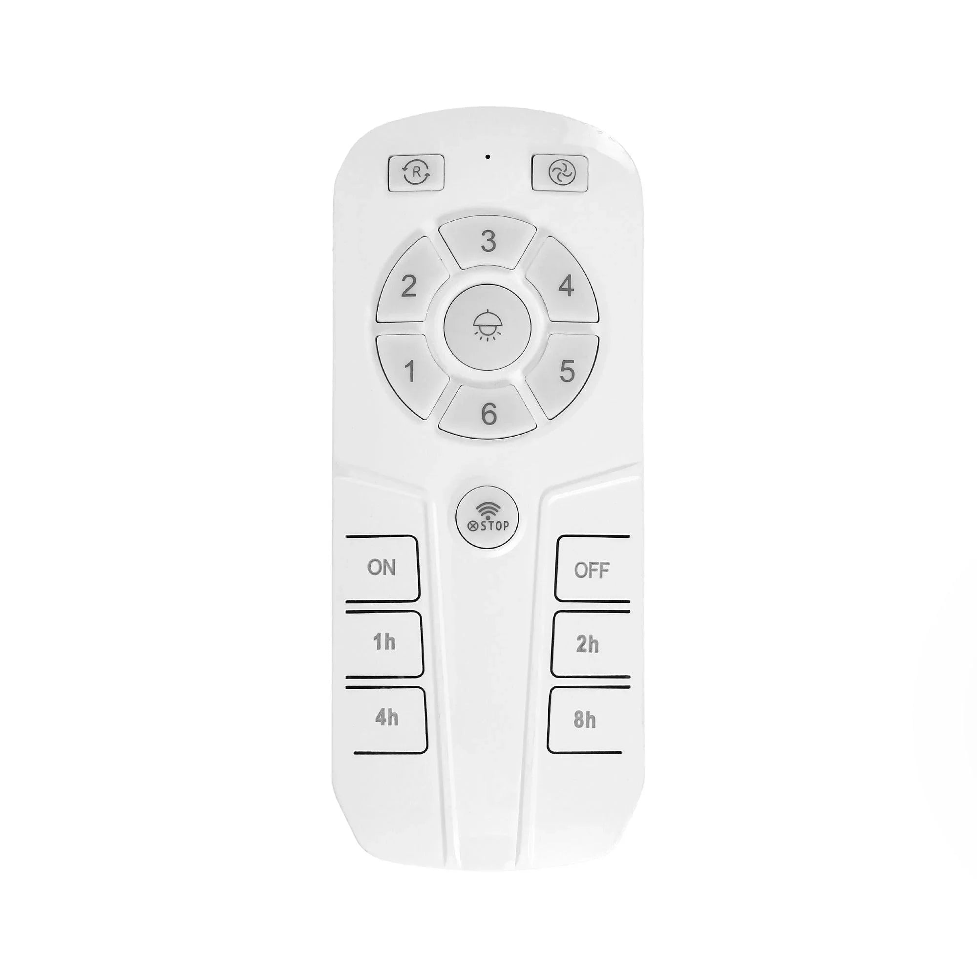 20 Inch Silver Flush Mount Ceiling Fan with Light APP and Remote Control