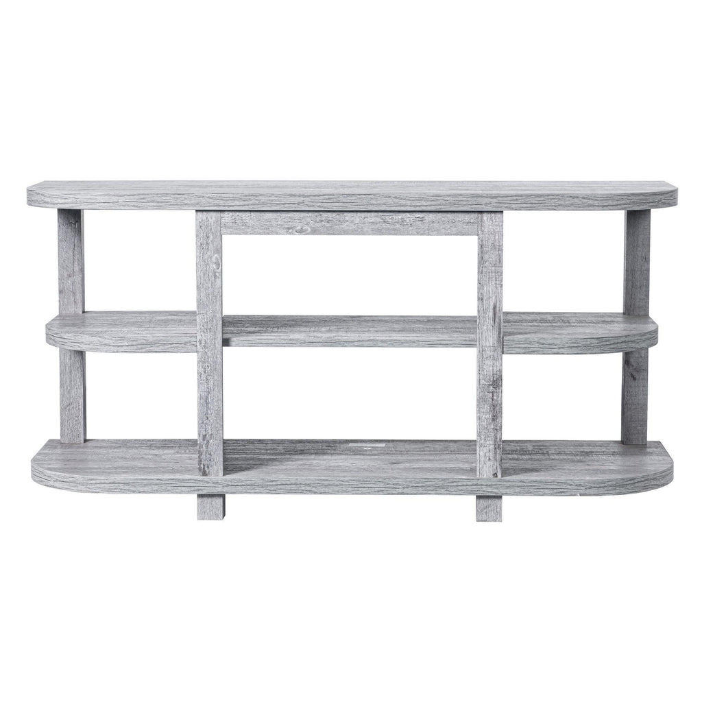 Decorative Modern 48" TV Stand with 18" Insert Electric Fireplace