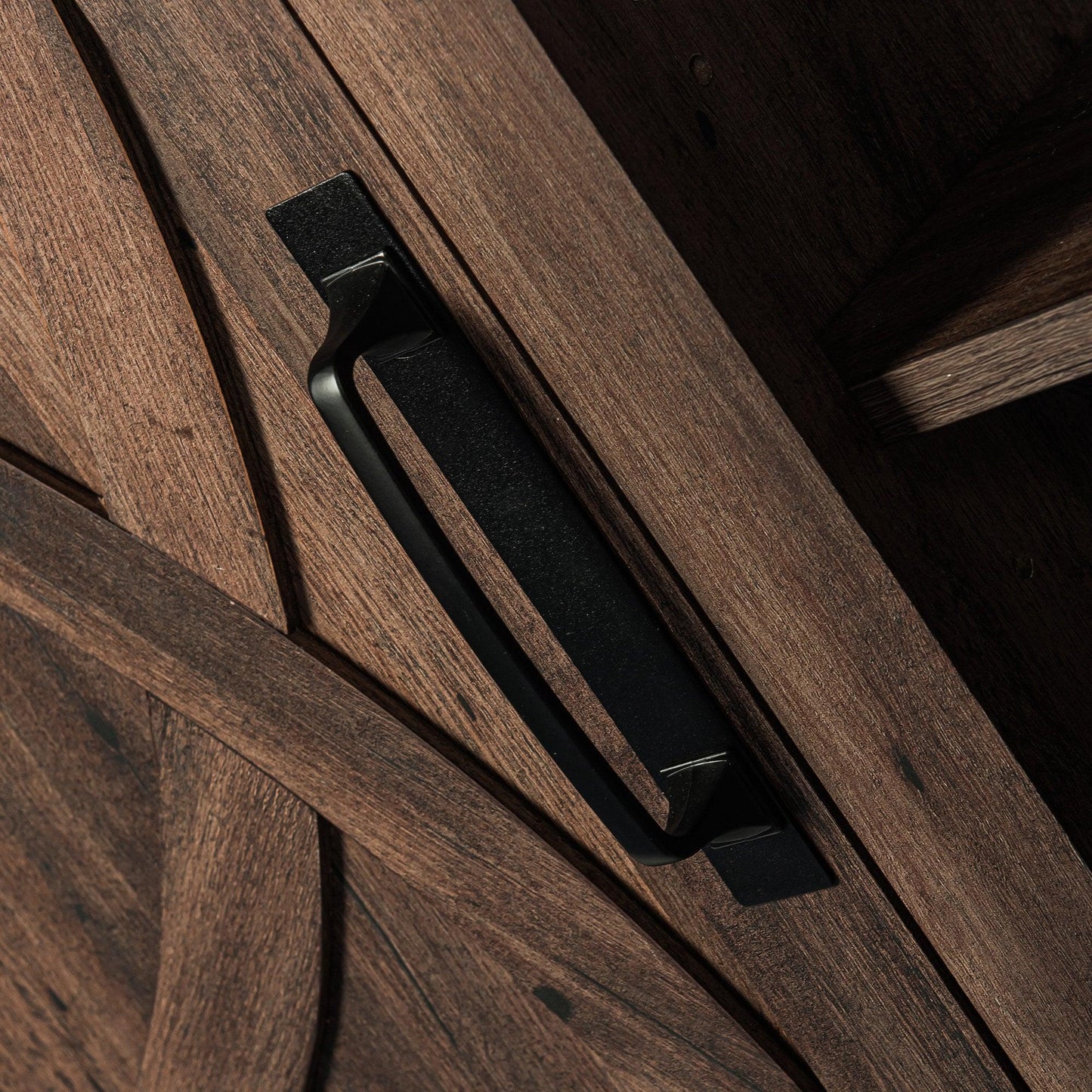 Farmhouse TV Stand for 58 Inch TV Storage Cabinet for Living Room