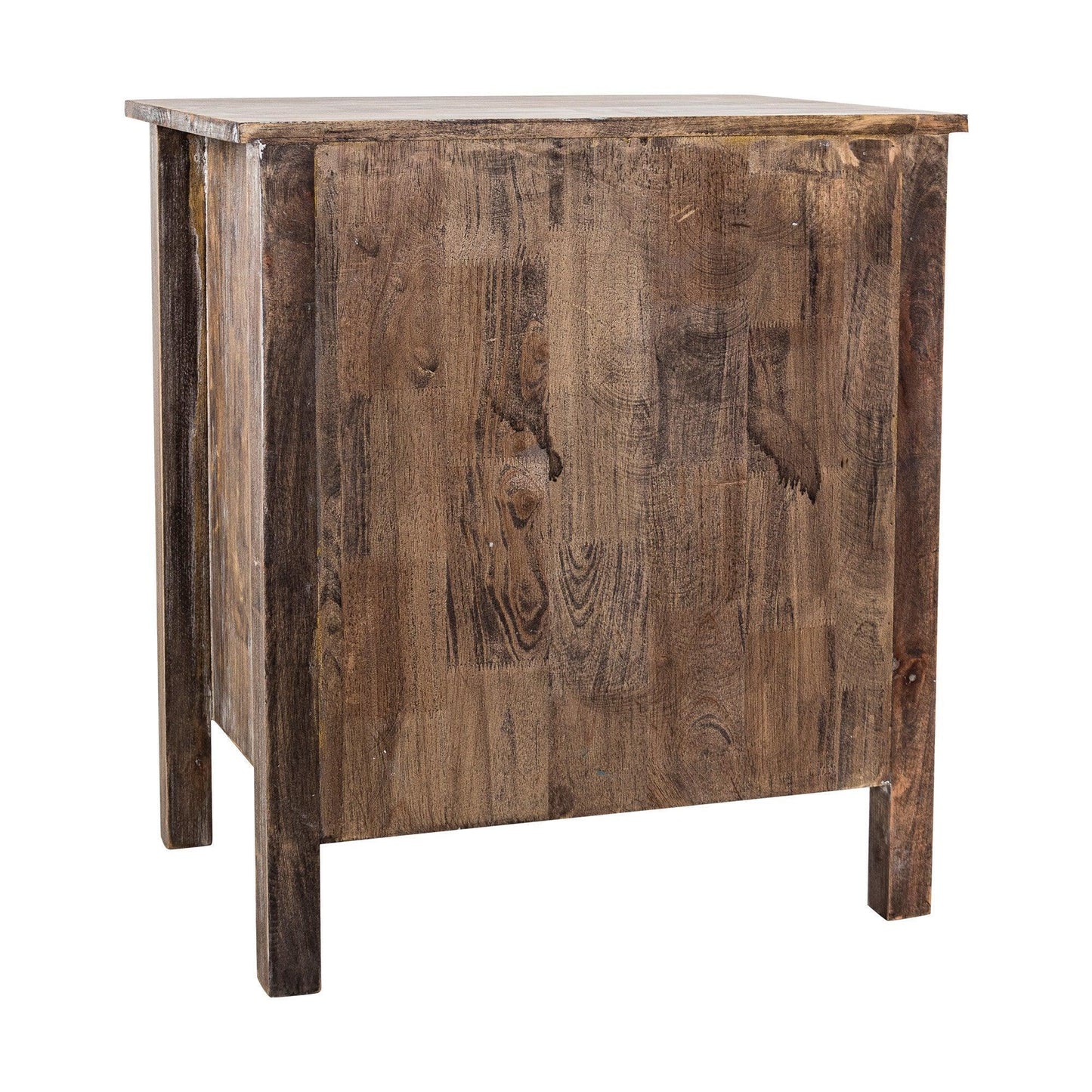 Farmhouse  Solid Wood Bedroom Nightstand Side Table