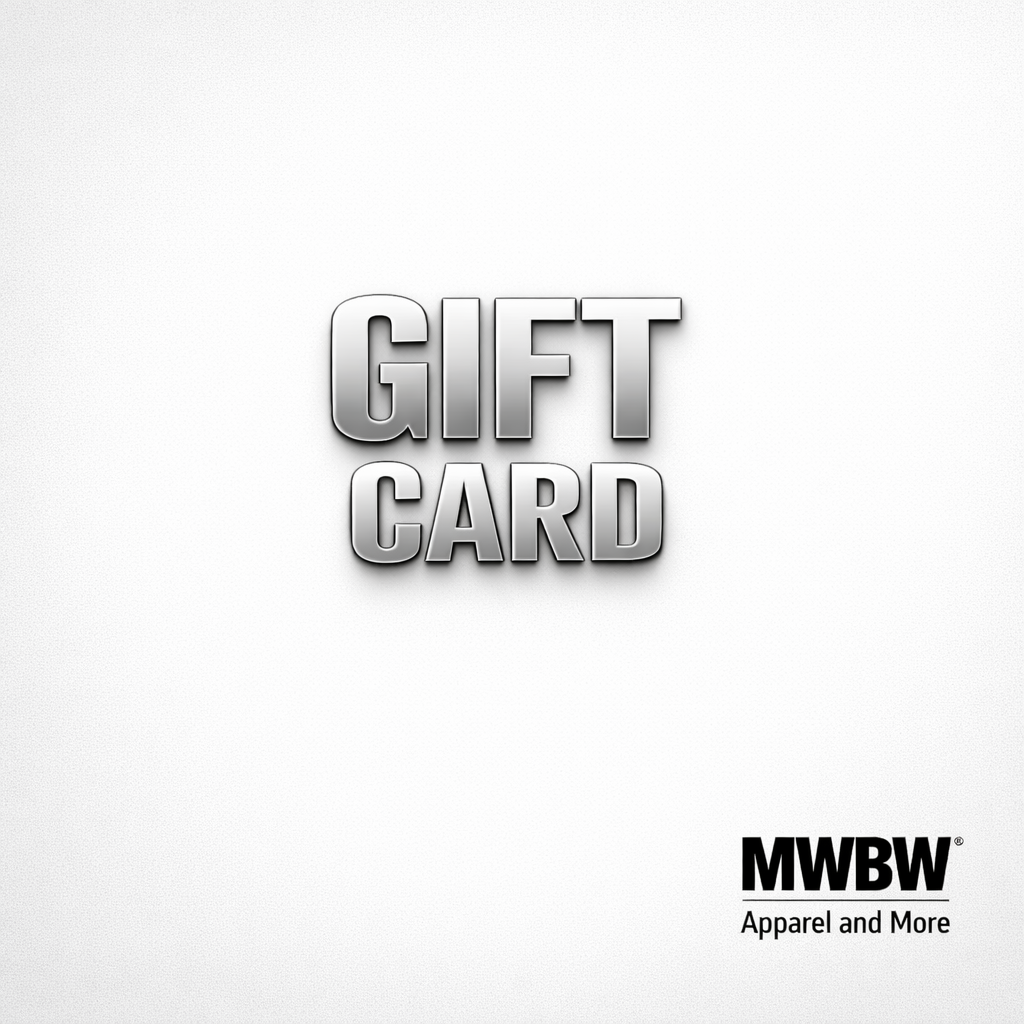 MWBW Solid Color Gift Card – White Design Digital Gift Card