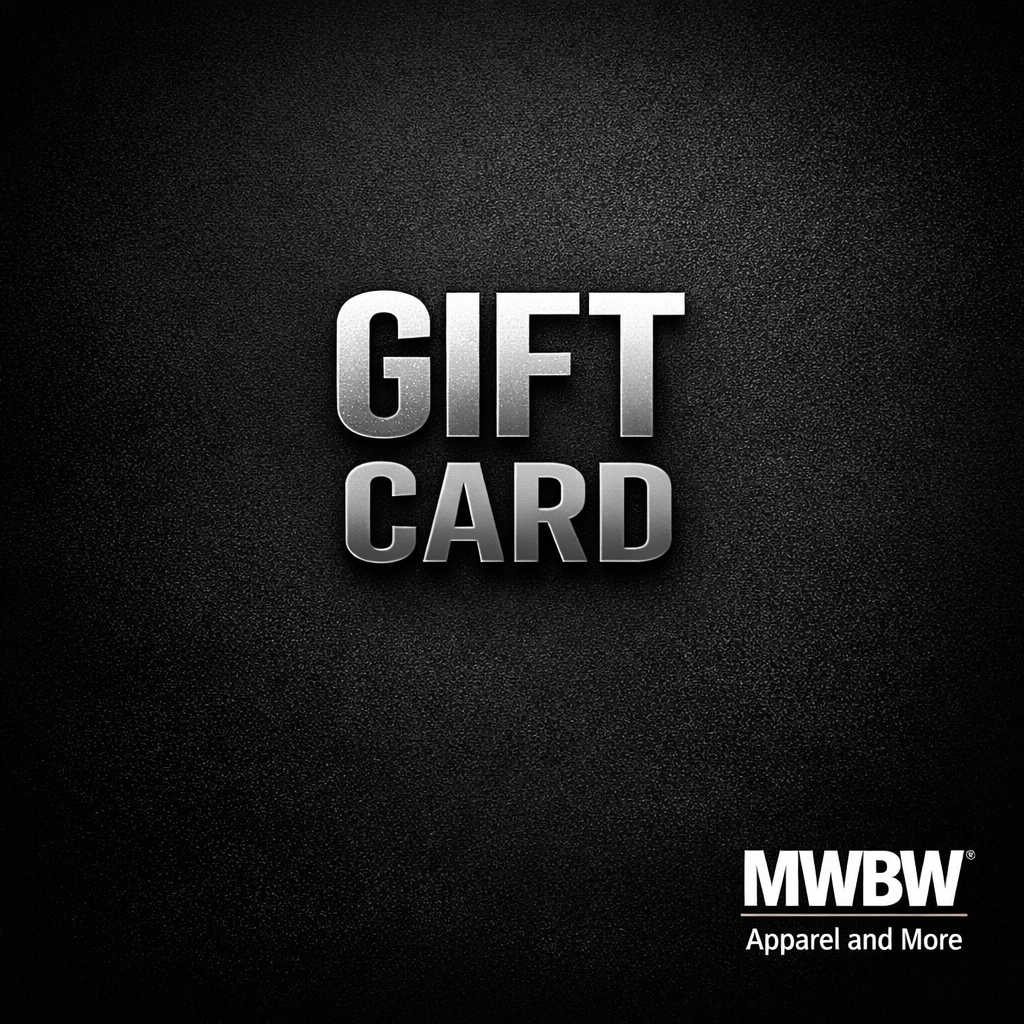 MWBW Solid Color Gift Card – Black Design Digital Gift Card