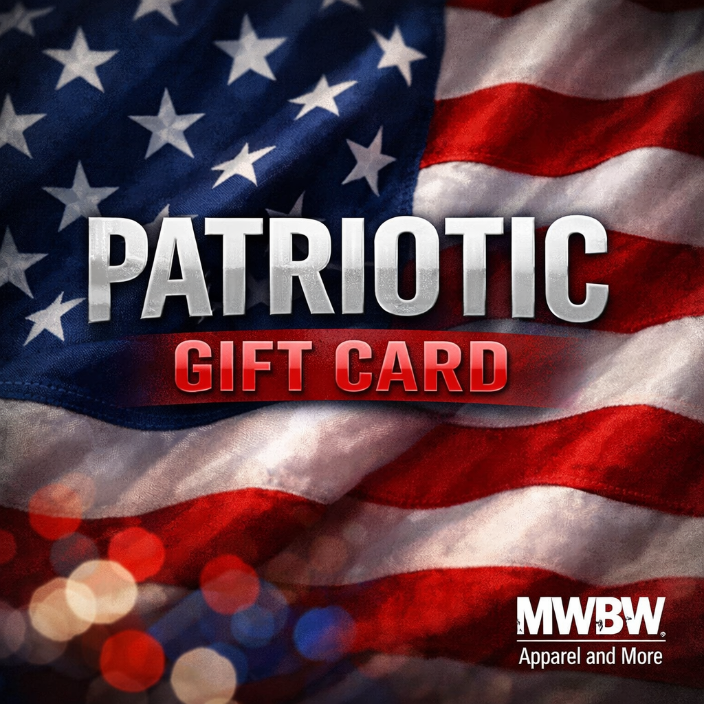 MWBW Patriotic Collection – American Flag Design Apparel