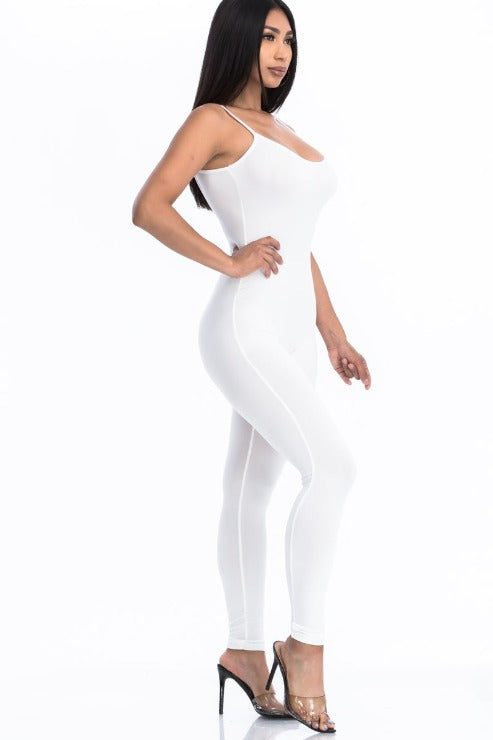 Solid Bodycon Cami Jumpsuit (CAPELLA)