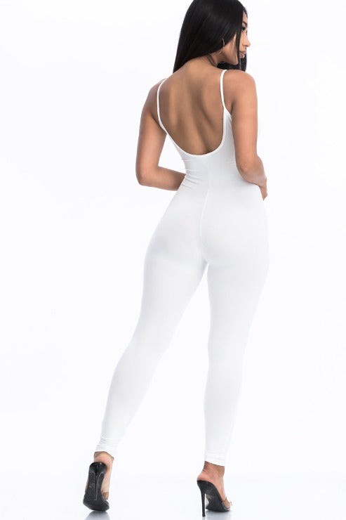 Solid Bodycon Cami Jumpsuit (CAPELLA)
