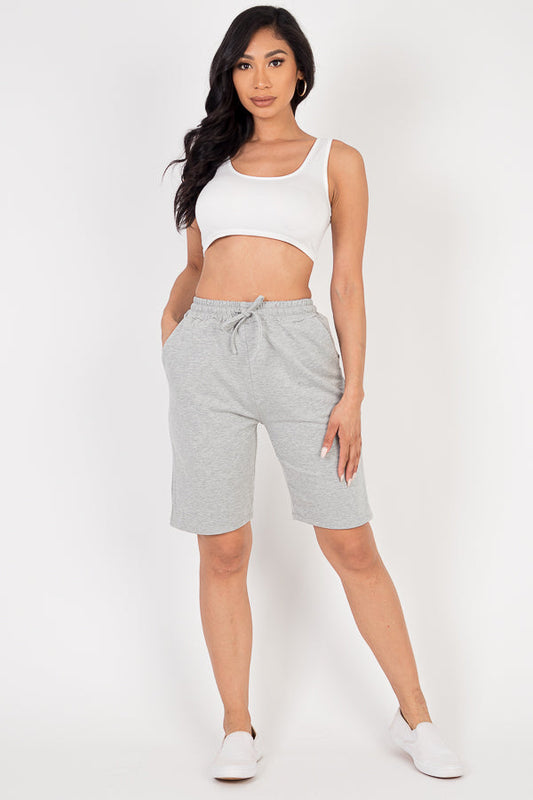 French Terry Bermuda Shorts (CAPELLA)