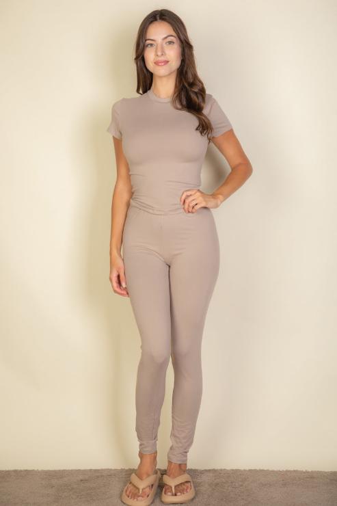 Basic Solid Leggings (capella)