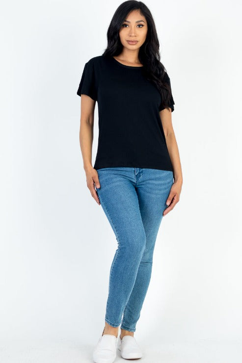 Basic Short Sleeve T-shirt (CAPELLA)