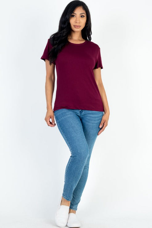 Basic Short Sleeve T-shirt (CAPELLA)