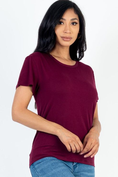 Basic Short Sleeve T-shirt (CAPELLA)