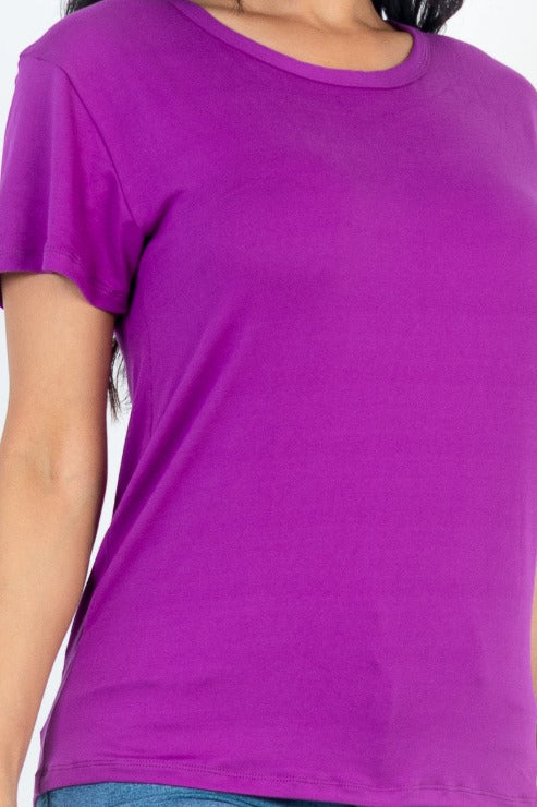 Basic Short Sleeve T-shirt (CAPELLA)