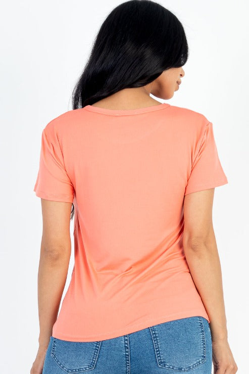 Basic Short Sleeve T-shirt (CAPELLA)