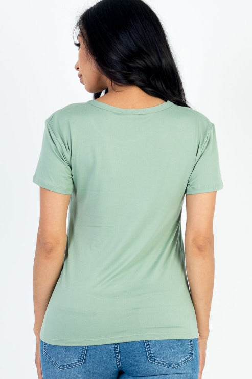 Basic Short Sleeve T-shirt (CAPELLA)