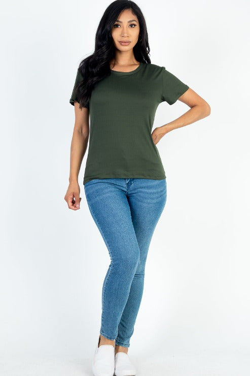 Basic Short Sleeve T-shirt (CAPELLA)