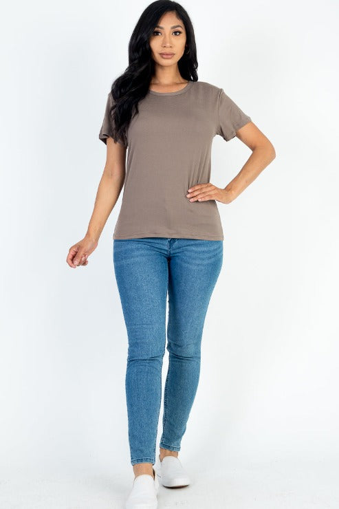 Basic Short Sleeve T-shirt (CAPELLA)