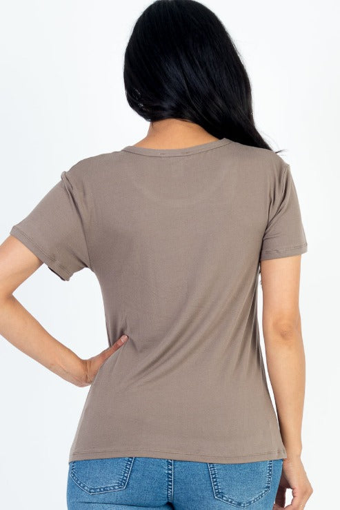 Basic Short Sleeve T-shirt (CAPELLA)