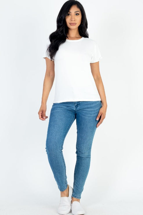 Basic Short Sleeve T-shirt (CAPELLA)