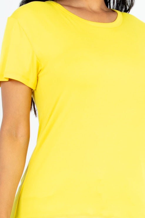 Basic Short Sleeve T-shirt (CAPELLA)