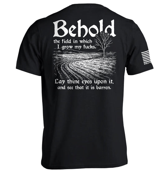 Behold the field in which I grow my Fs