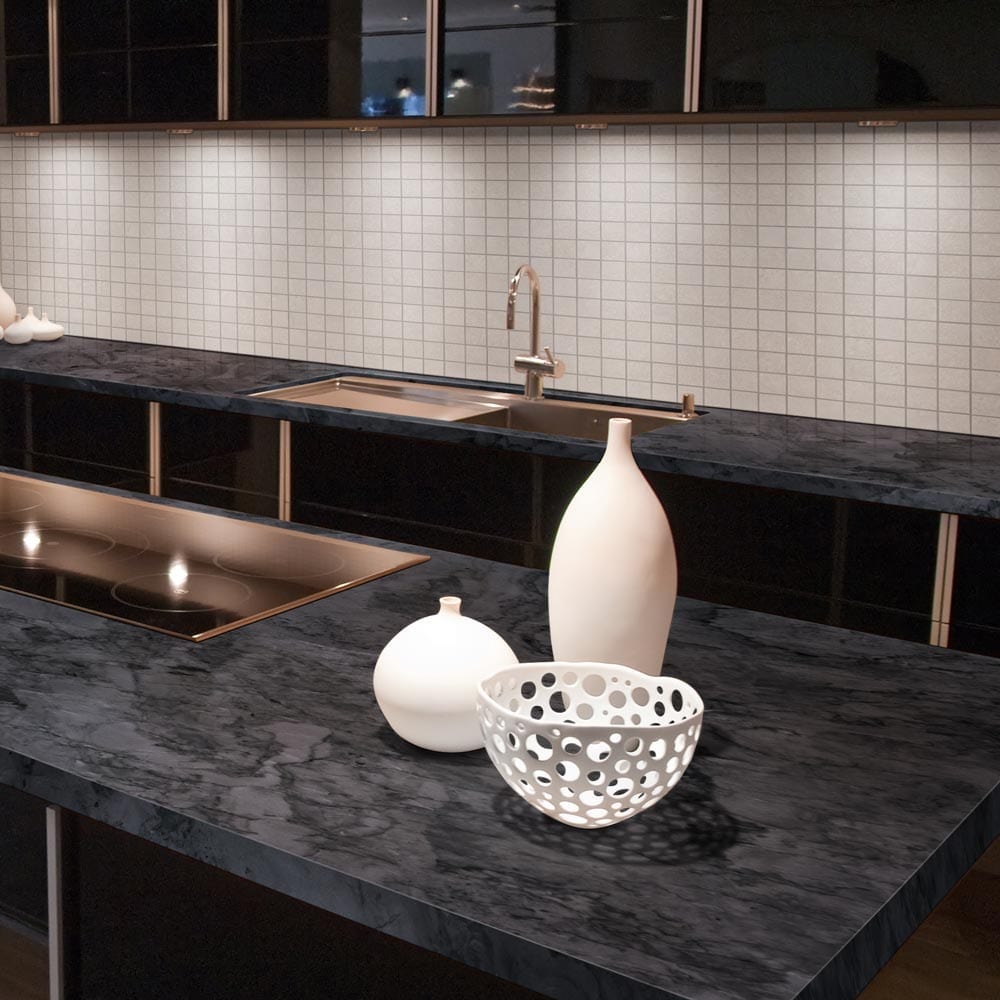 Brixstyle Blanco 12"x12" Glazed Porcelain Mesh-Mounted Mosaic Tile 2"x2" - MSI Collection