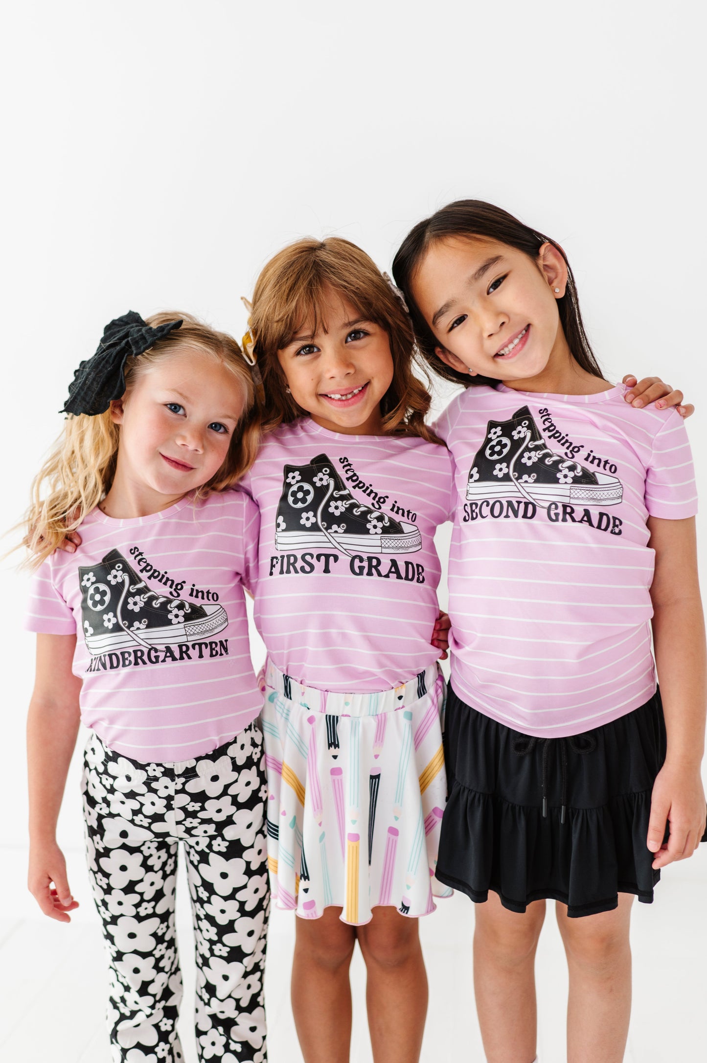 GIRLS “Stepping into…” Grade Level Tee (10yr + 12yr ONLY left)