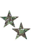 Pastease: Camouflage Nautical Star Pasties