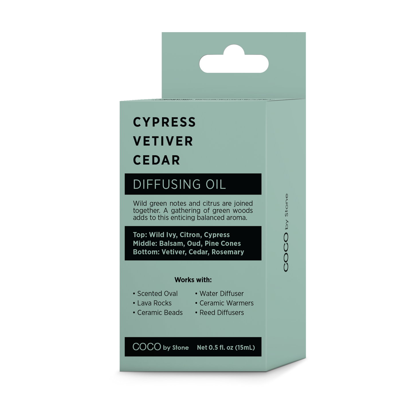 Diffusing Oil (Cypress | Vetiver | Cedar)