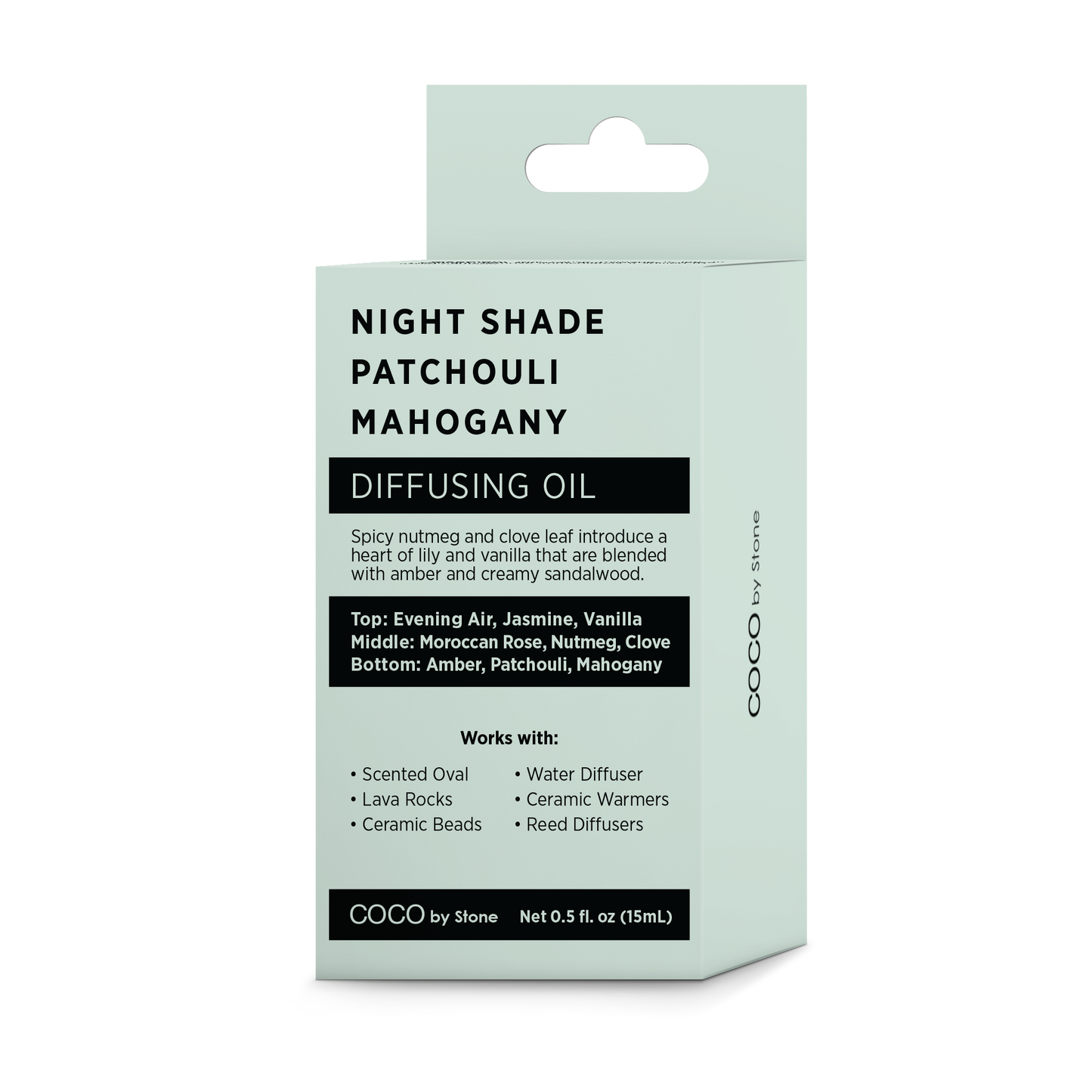 Diffusing Oil (Night Shade | Patchouli | Mahogany)