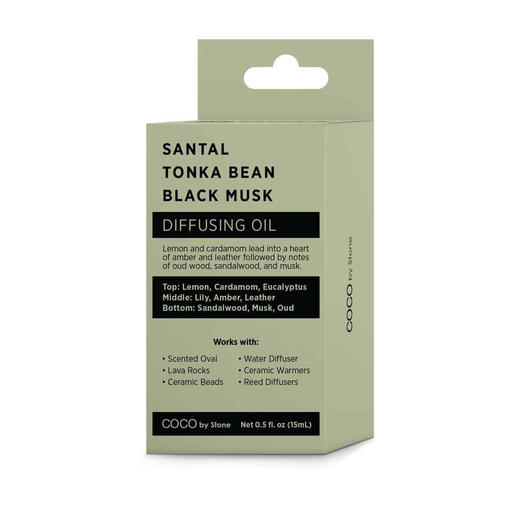 Diffusing Oil (Santal | Tonka Bean | Black Musk)