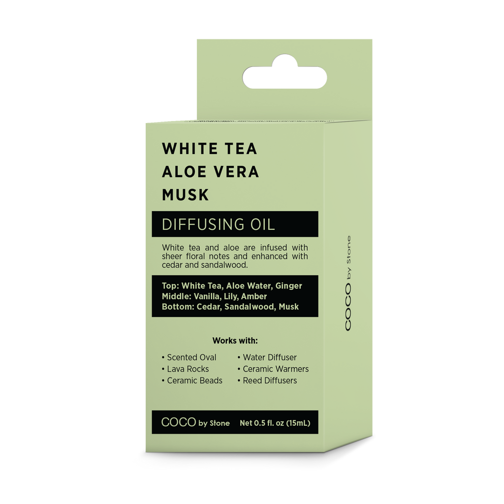 Diffusing Oil (White Tea | Aloe Vera | Musk)