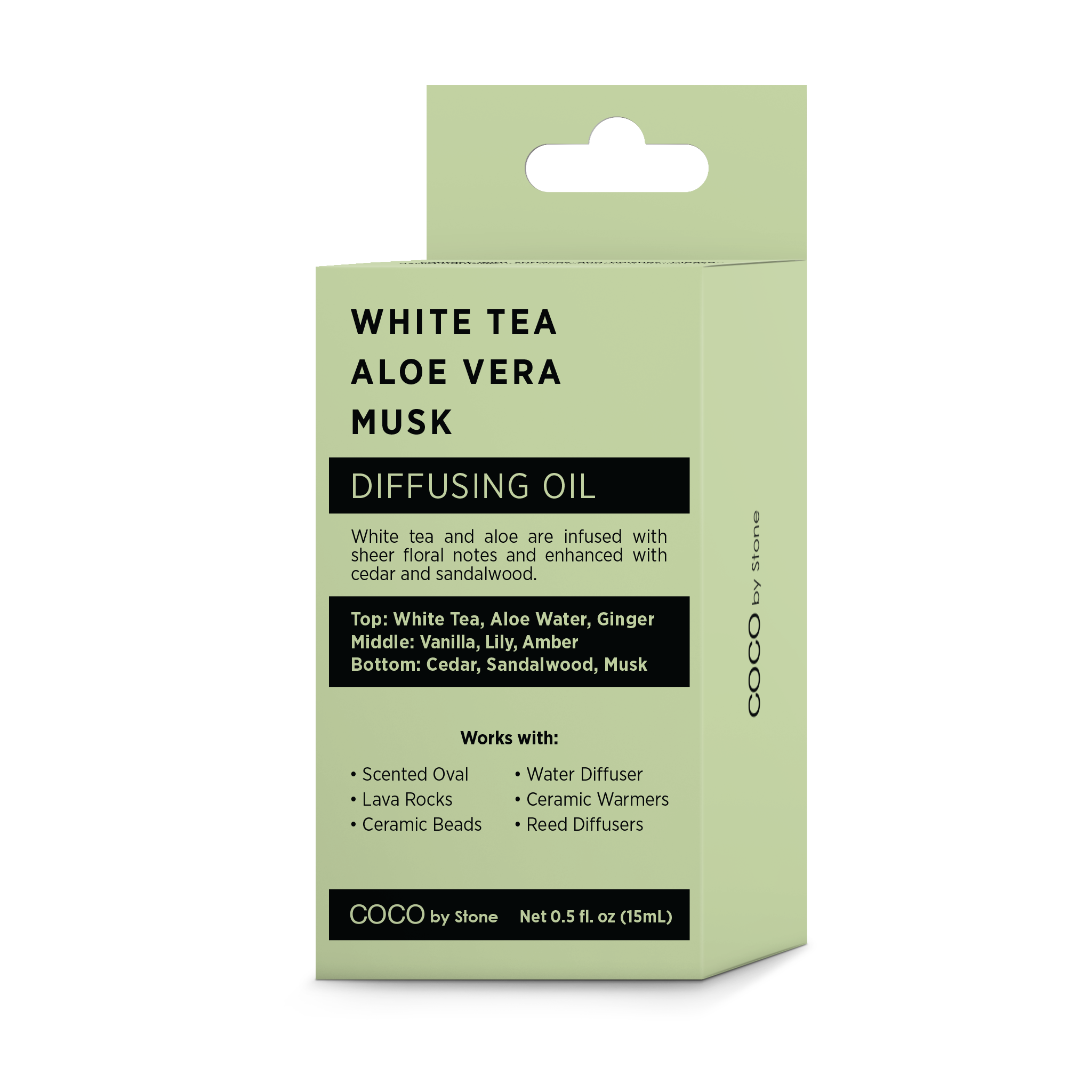 Diffusing Oil (White Tea | Aloe Vera | Musk)