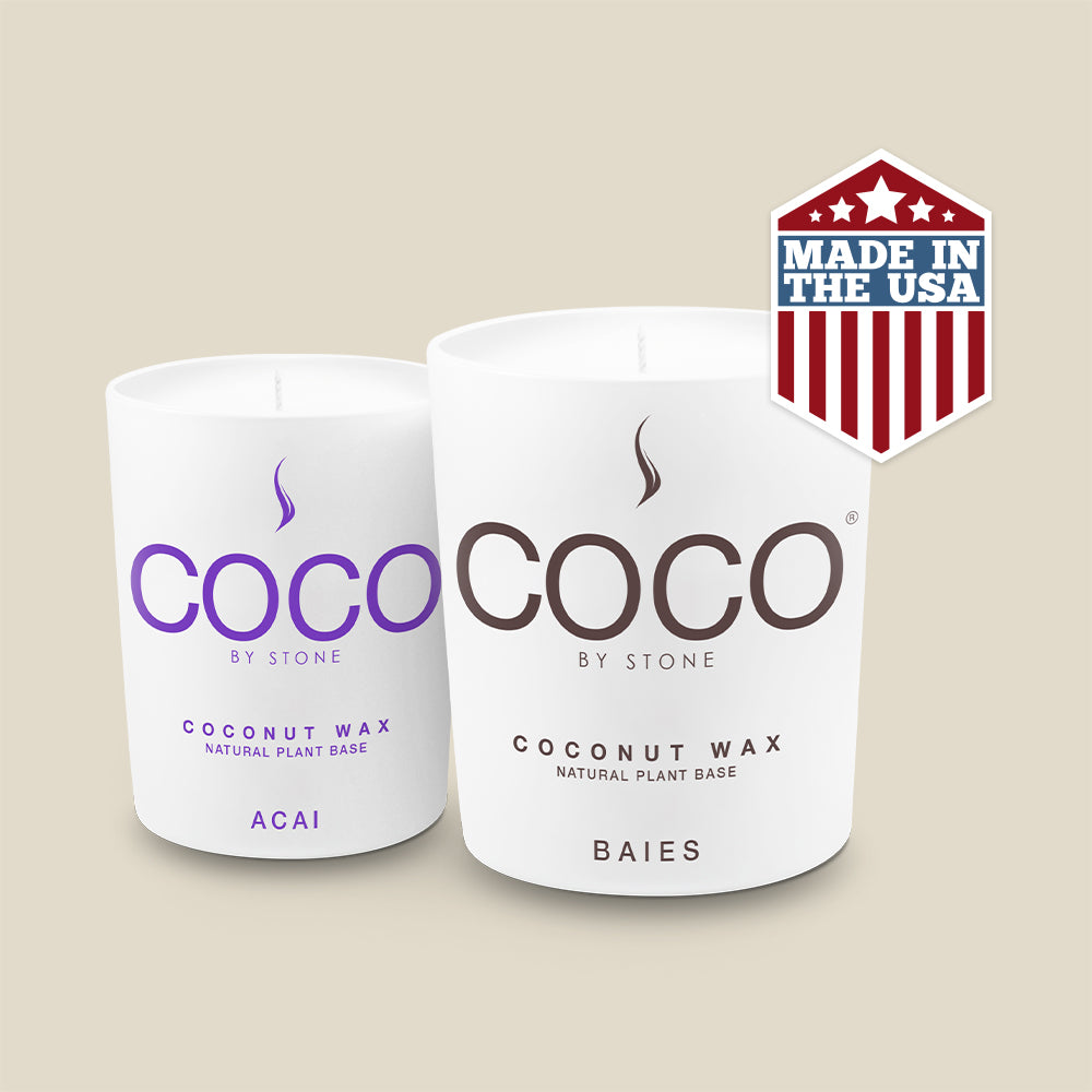 Tiare Natural Coconut Apricot Wax Candle