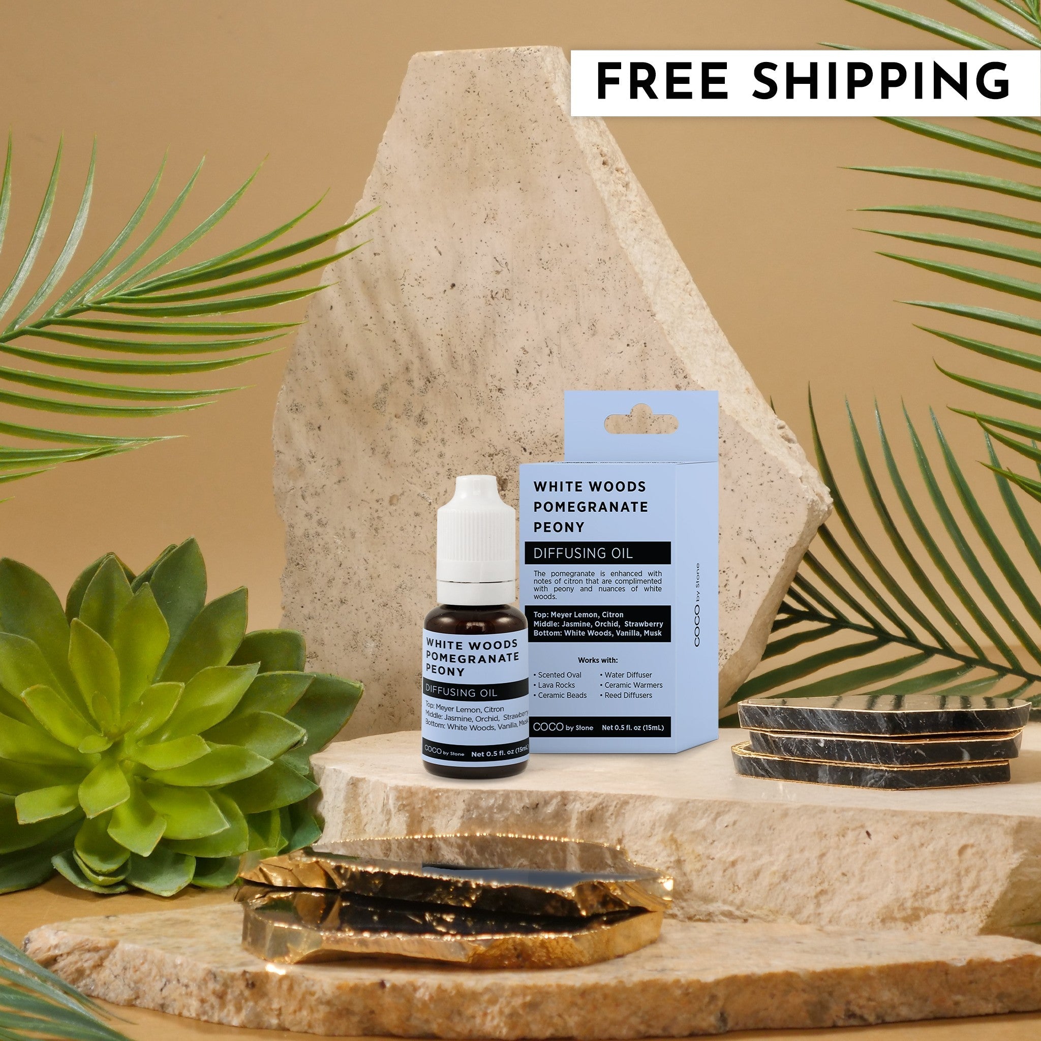 Diffusing Oil (White Woods | Pomegranate | Peony)