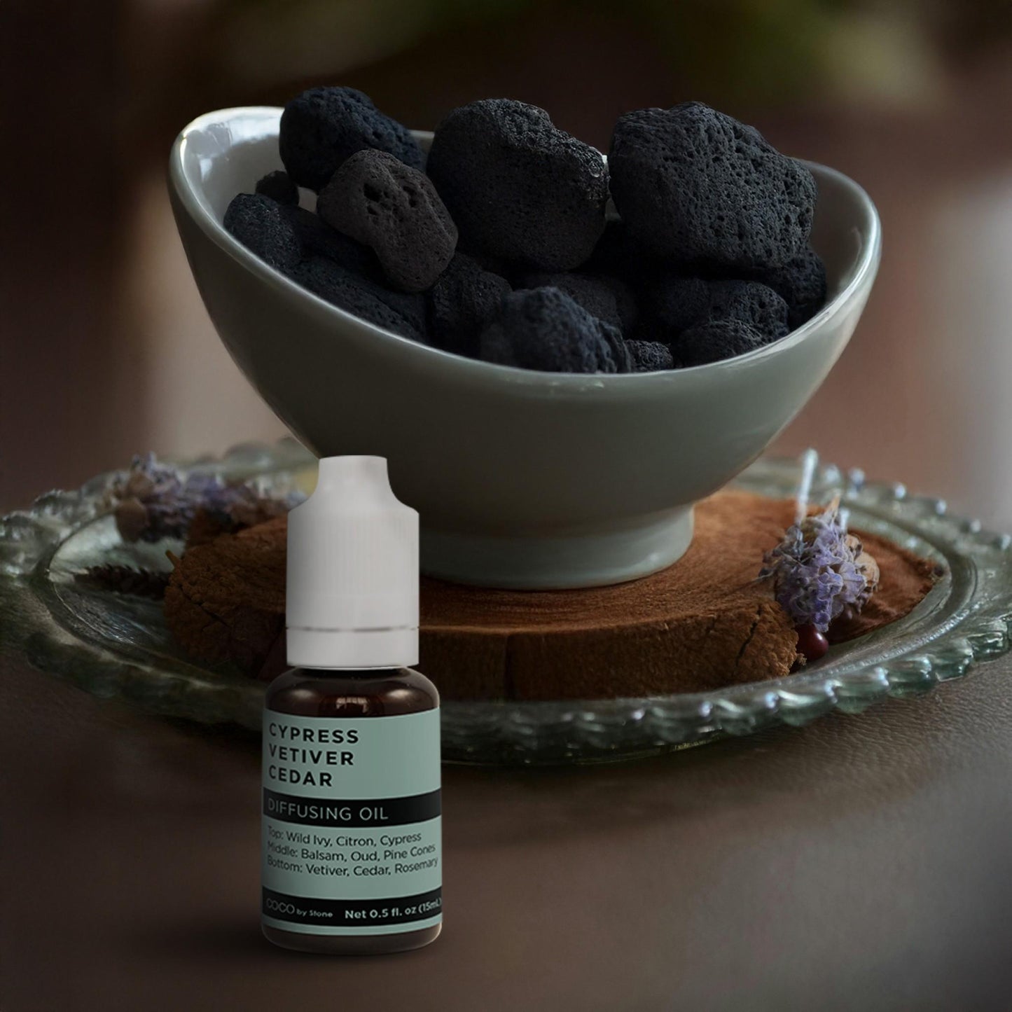 Diffusing Oil (Cypress | Vetiver | Cedar)