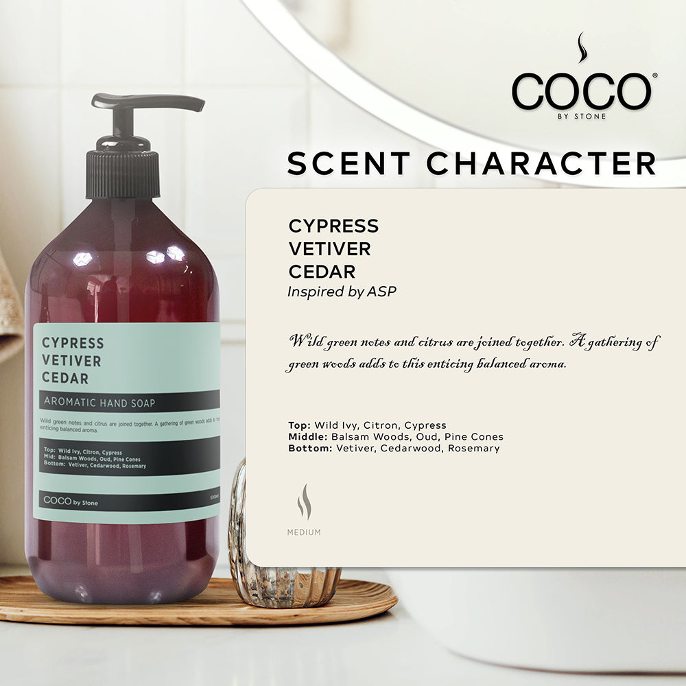 Cypress | Vetiver | Cedar Hand Soap
