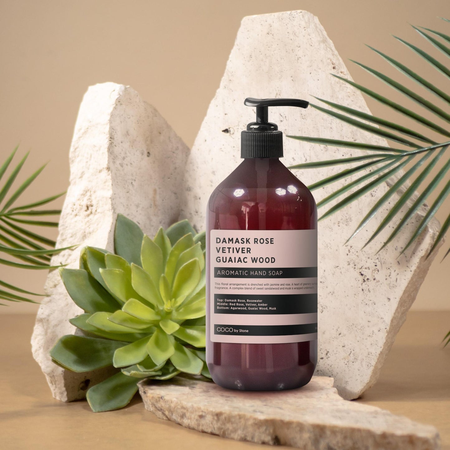 Damask Rose | Vetiver | Guaiac Wood Hand Soap