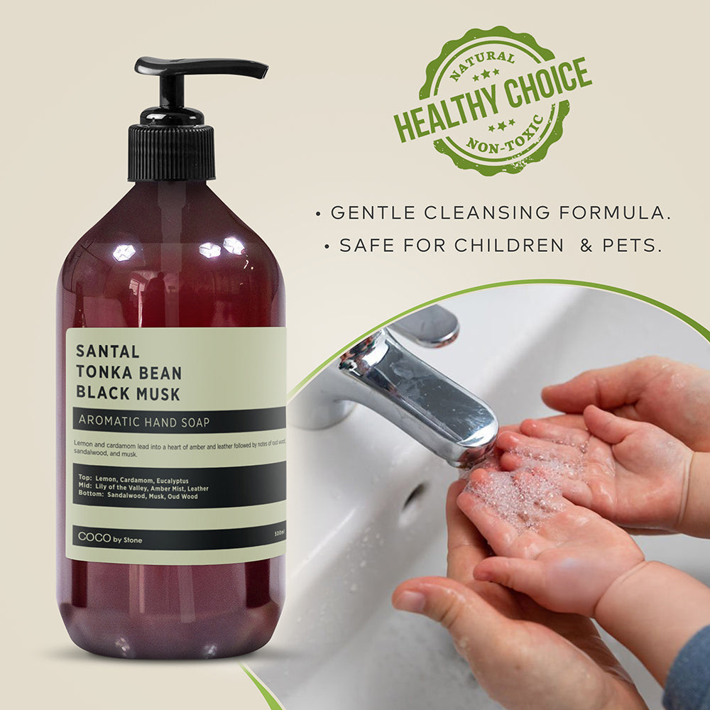 Santal | Tonka Bean | Black Musk Hand Soap