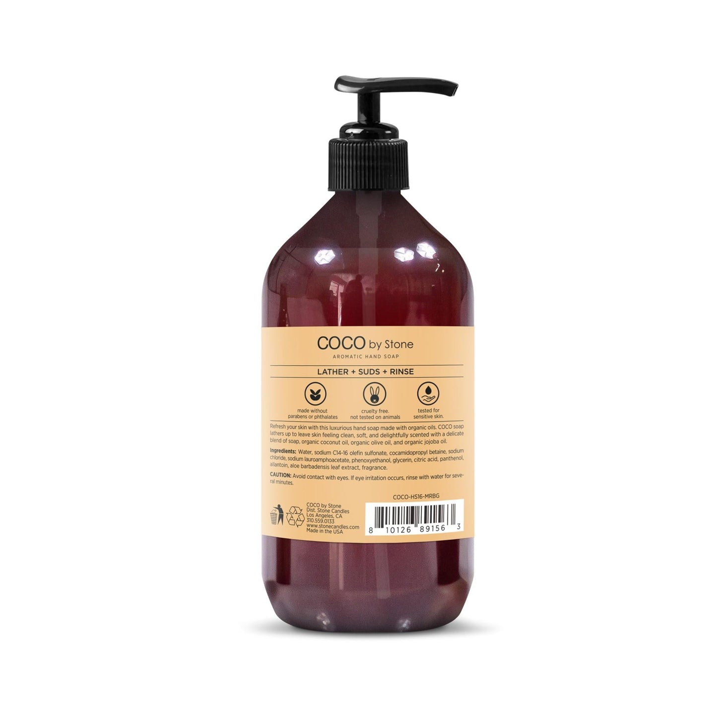 Mandarin Rind | Bergamot | Geranium Hand Soap