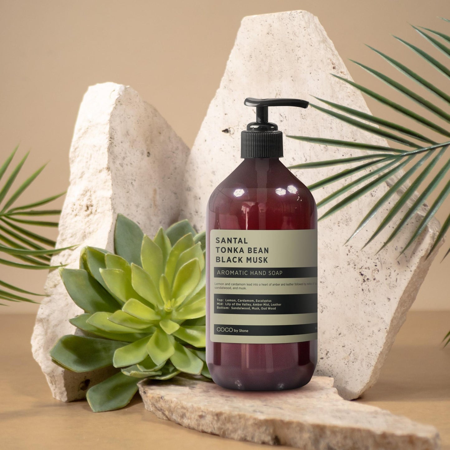 Santal | Tonka Bean | Black Musk Hand Soap