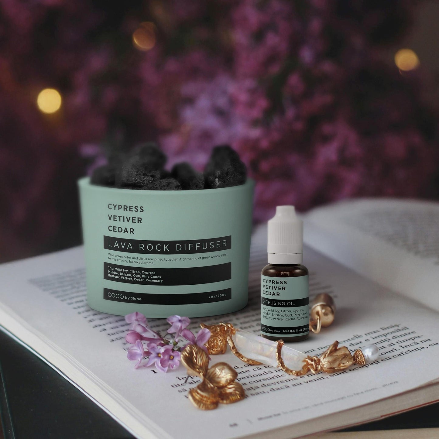 Diffusing Oil (Cypress | Vetiver | Cedar)