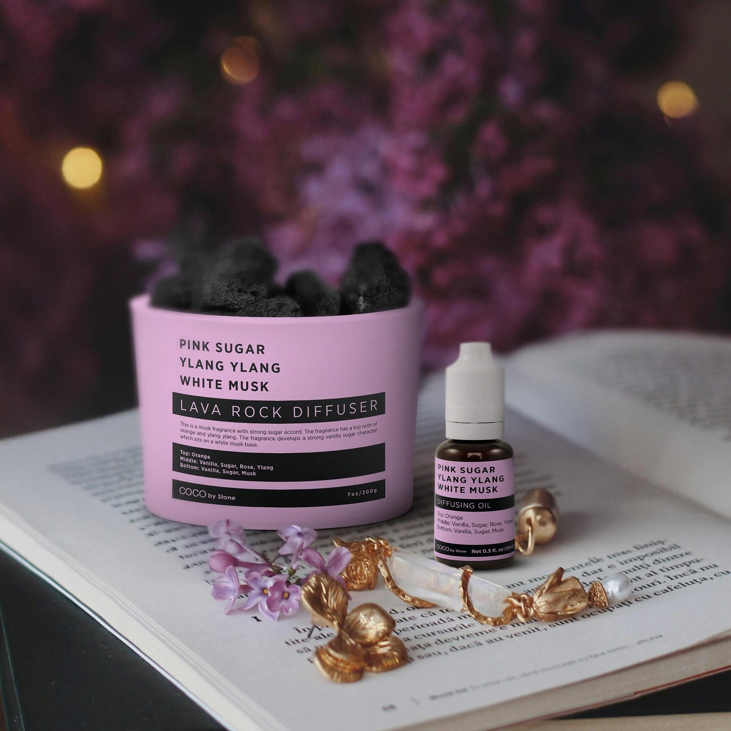 Diffusing Oil (Pink Sugar | Ylang Ylang | White Musk)