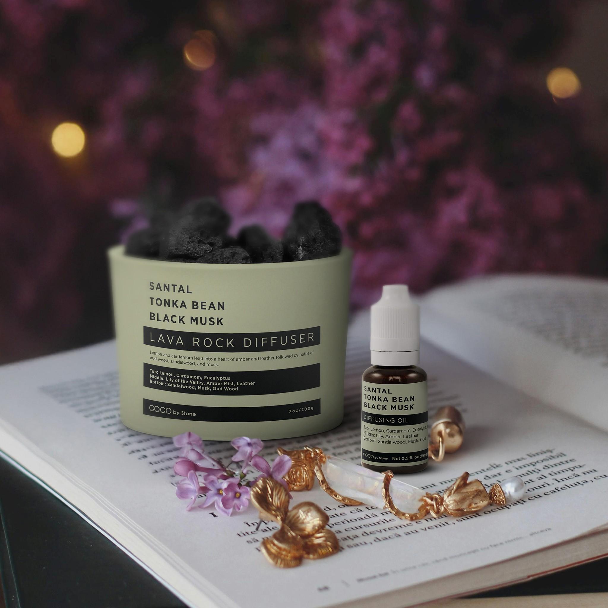 Diffusing Oil (Santal | Tonka Bean | Black Musk)