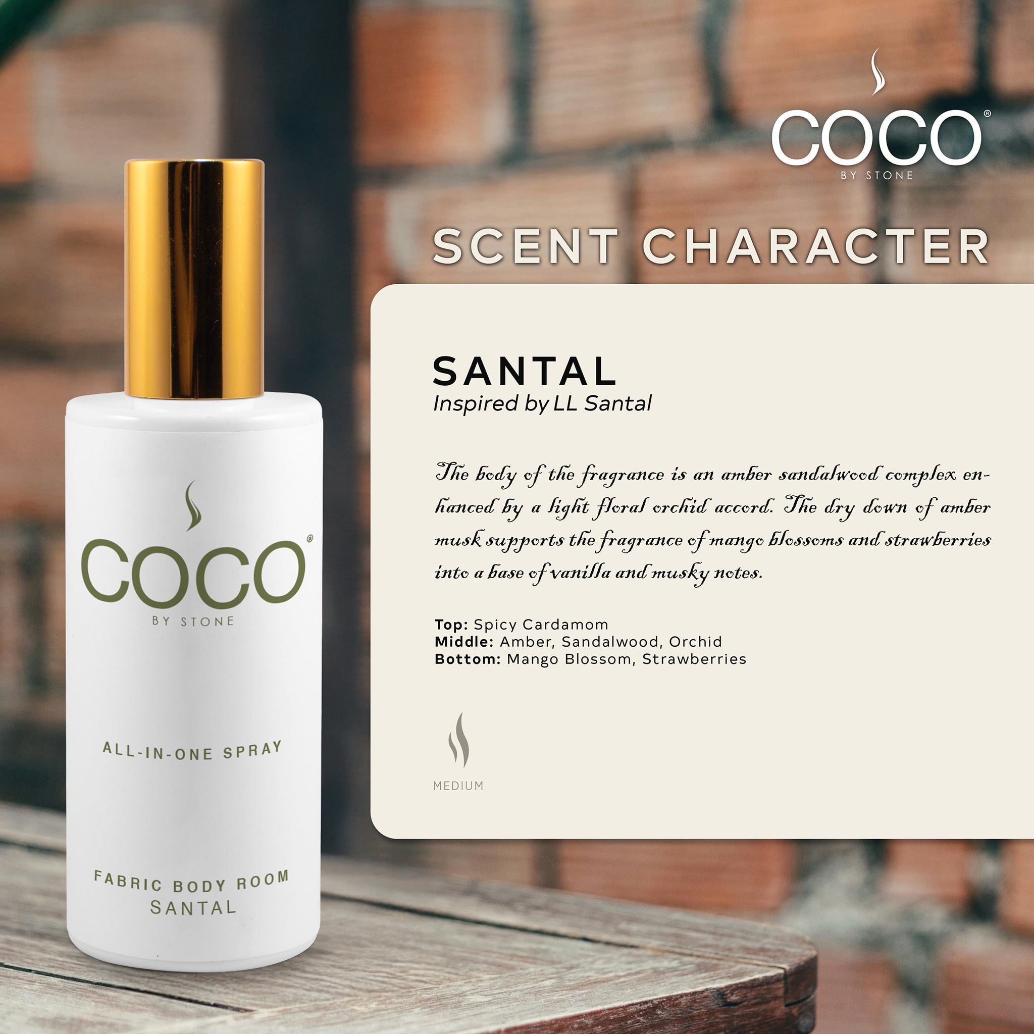 5oz Santal All-In-One Spray