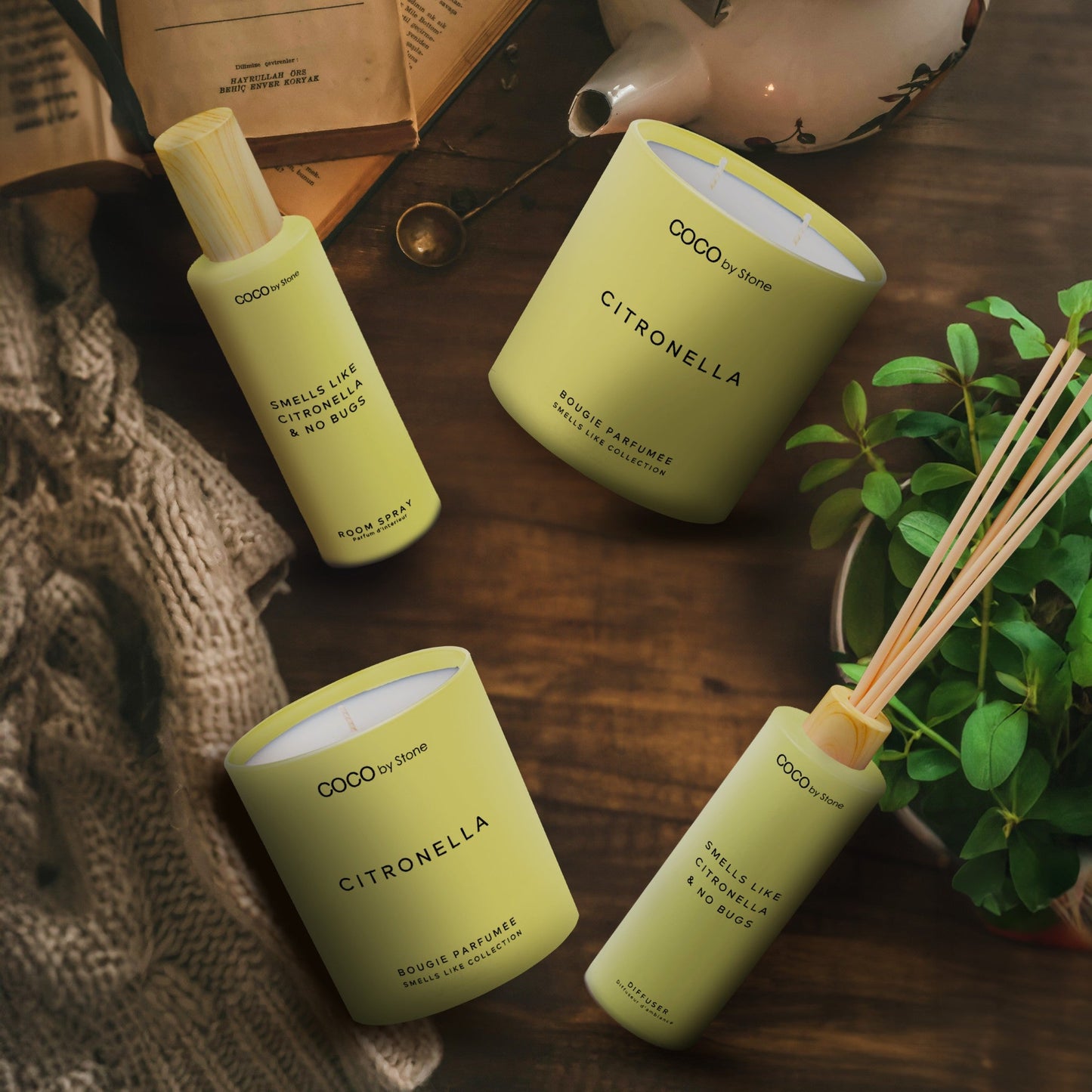 5oz Smells Like Citronella & No Bugs Reed Diffuser