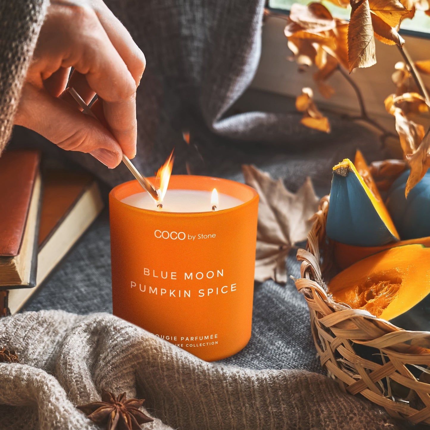 15oz Smells Like Blue Moon Pumpkin Spice Candle