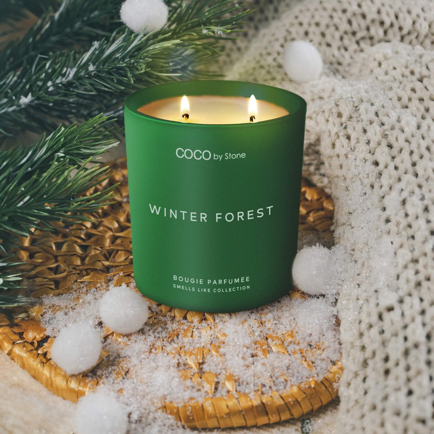 15oz Smells Like Winter Forest Candle