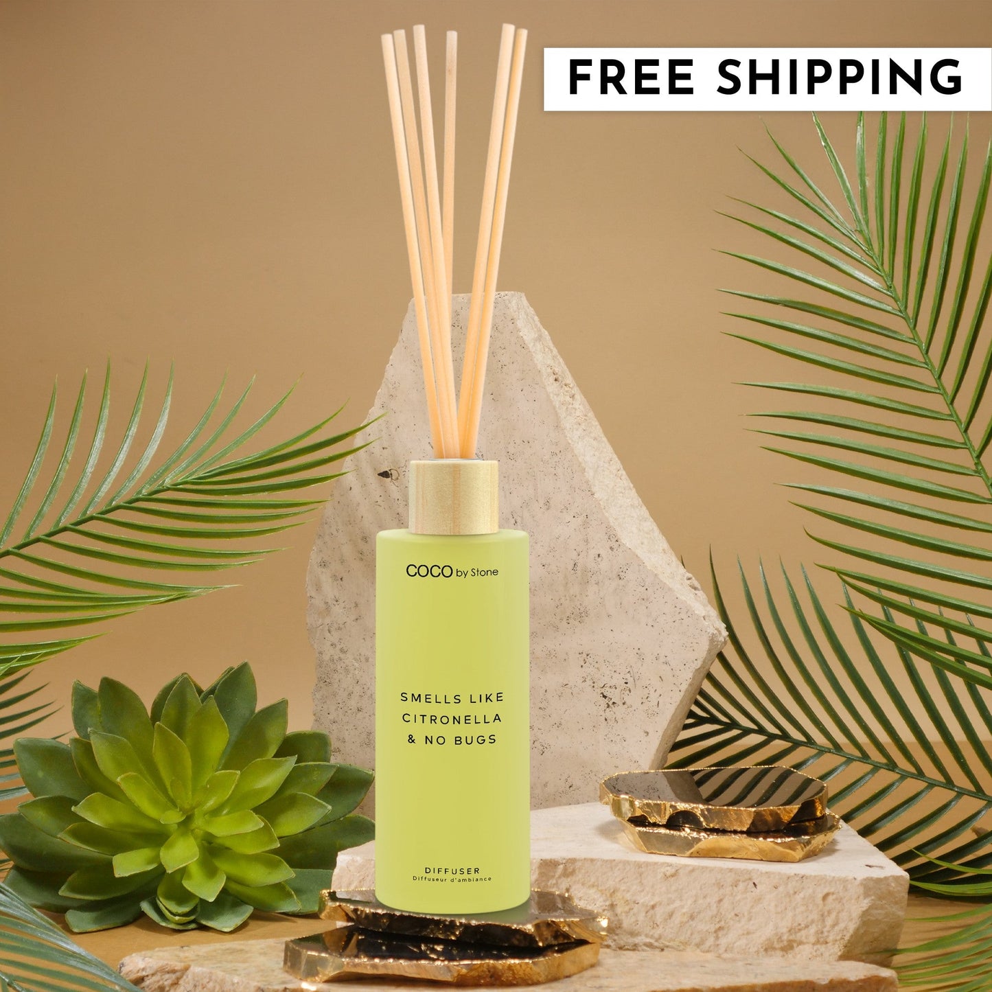 5oz Smells Like Citronella & No Bugs Reed Diffuser